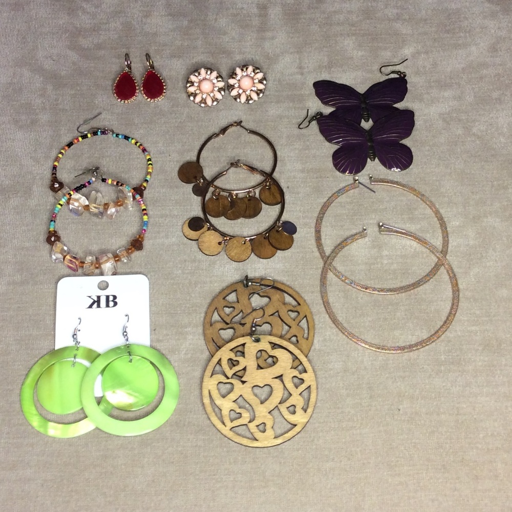 Women's Fashion Jewelry Earrings Bundle